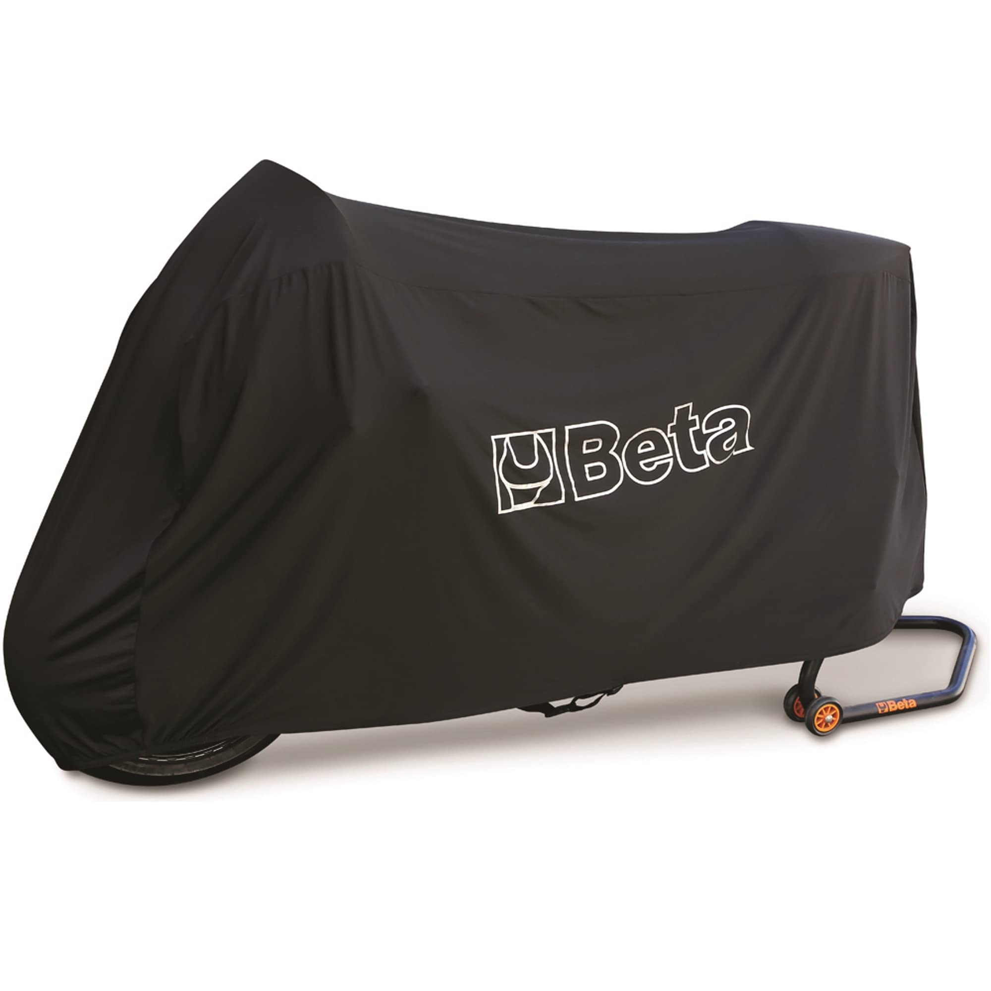 Beta - Funda Interior para Moto 3099T/M, Protege la Pintura de Arañazos, Polvo y Luz Solar, Tejido Elástico, Talla M para Motos Deportivas, Naked y Scooters de Tamaño Medio, Negra