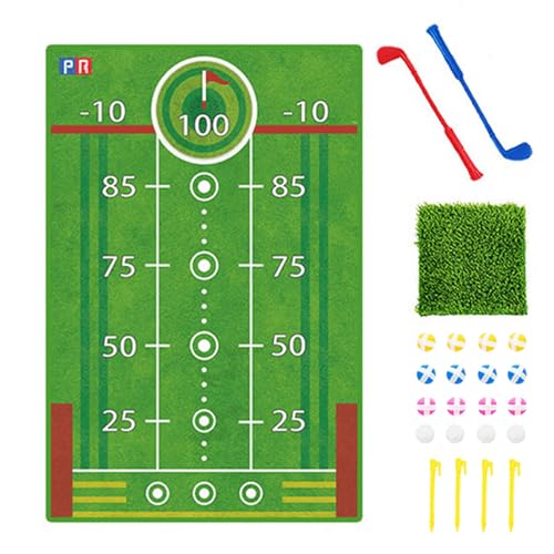 Tapis de frappe interactif de golf avec indicateur de trajectoire pour swing régulier