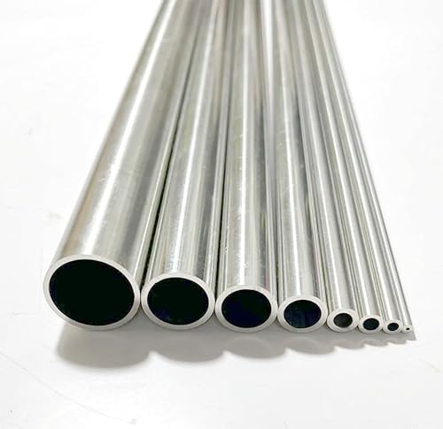 Miniatura 3 de 2 tubos de acero inoxidable OD 304 de 12 pulgada, 16 pulgadas de largo, tubo de metal redondo grueso de acero inoxidable 304, tubo recto de metal