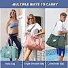 VMIKIV Sac de Sport Femme Bagage Cabine pour Easyjet Homme Sac de Voyage Léger avec Sac Humide Séparé Bagage à Main Grande Taille Sac Week-End Résistant à l'eau #5