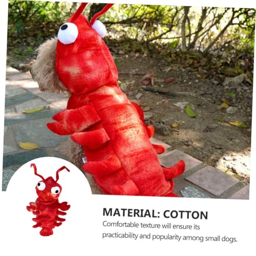 Disfraz de langosta roja para perro XL miniatura 6