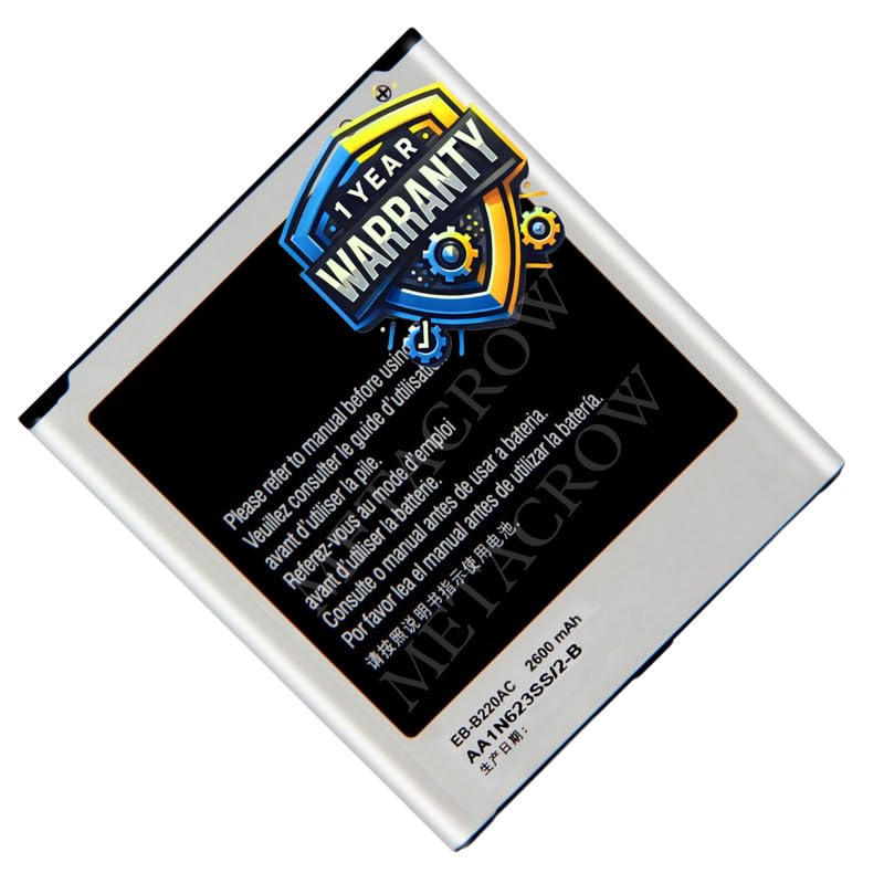 Image of Original EB-B220AC Battery Compatible for Samsung Galaxy Grand 2 - (2600mAh) - 1 Year Warranty JK1