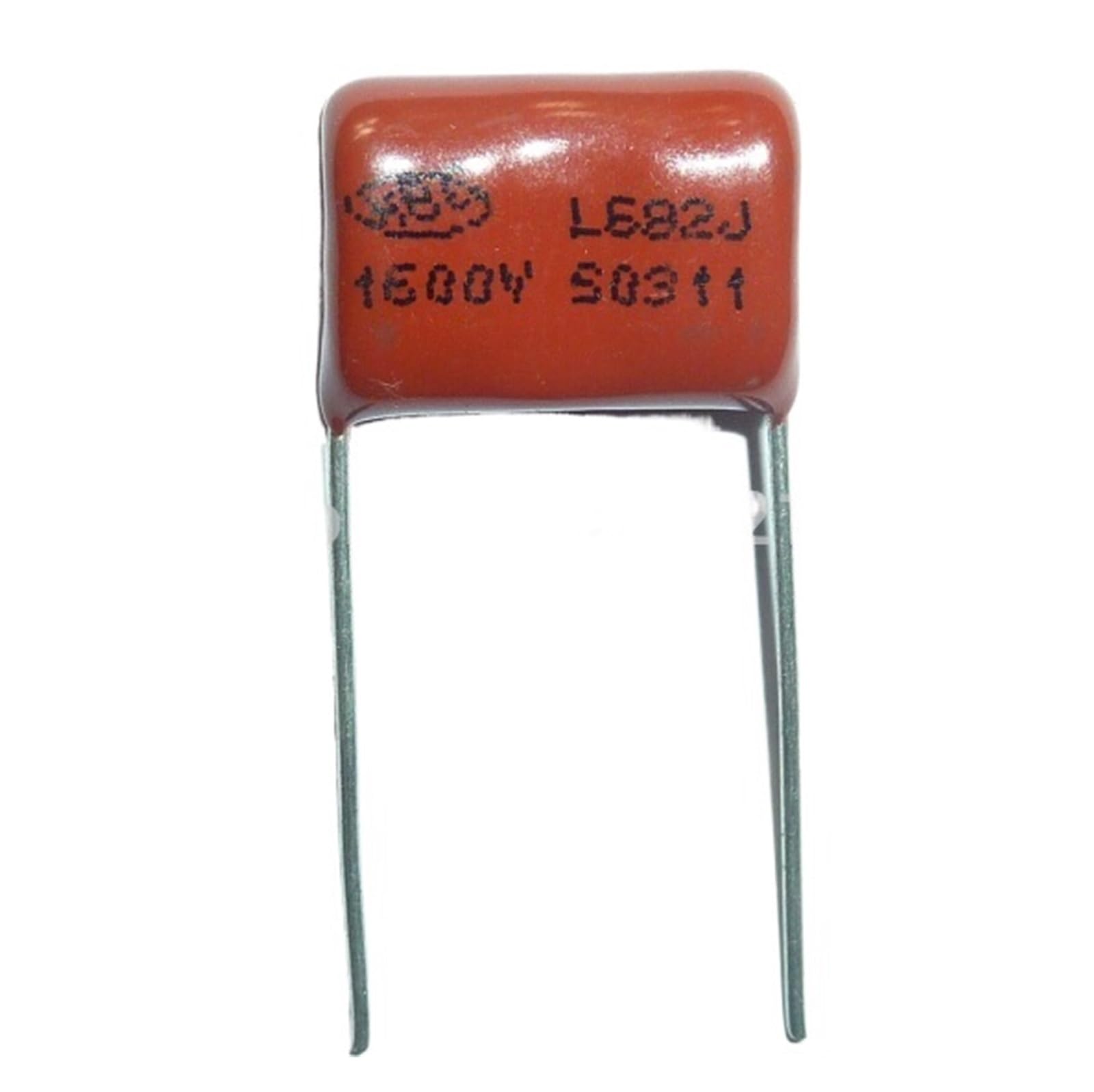 ICXLPMC 20pcs CBB capacitor 682 1600V 682J 1.6KV 6800pF 6.8nF P15 CBB81 Metallized Polypropylene Film Capacitor