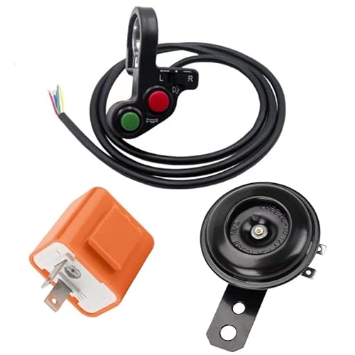 Universal motocicleta 7/8 "multifunción señal de encendido apagado interruptor de luz intermitente cuerno conjunto para Honda Yamaha motocicleta ATV