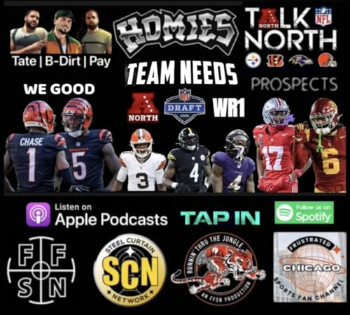Homies: All AFC North teams outside the Bengals need a WR1 Podcast Por  arte de portada
