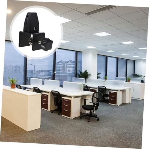 Pince de bureau et support de protection contre les éternuements pour cloison
