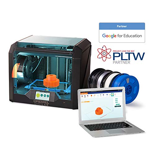 Dremel Digilab 3D45 Award Winning 3D Printer, Idea Builder with Heated Build Plate to Print Nylon, ECO ABS, PETG, PLA at 50 Micron Resolution