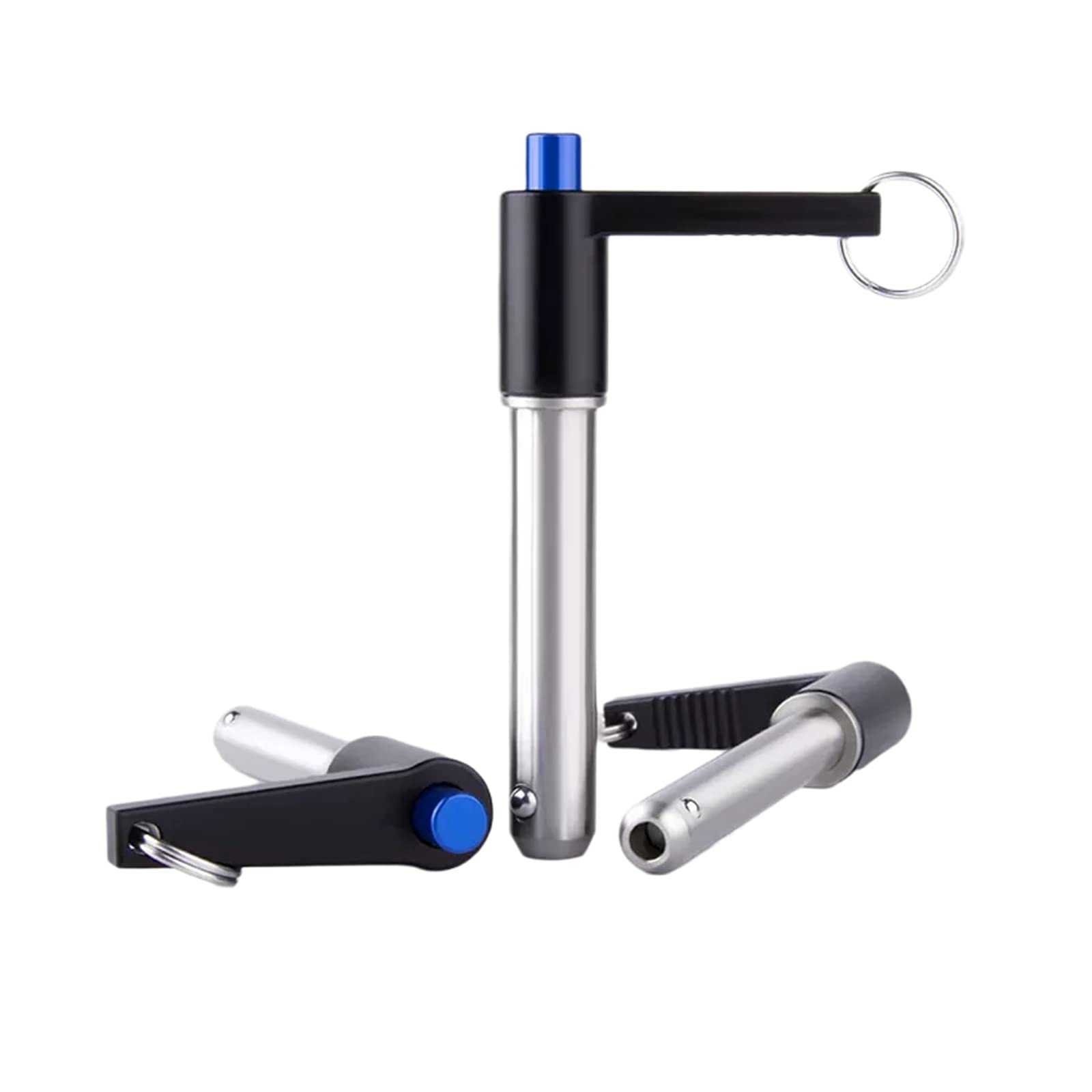 1 pz VCN118 Diametro 5 mm Testa sferica Perno di posizionamento fissaggio, Maniglia a forma L Pulsante sgancio rapido Accessori