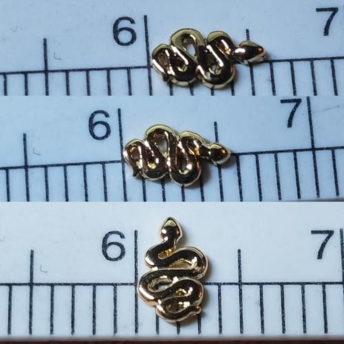 Image of CHAMON Tooth Gem,8K Gold Snake Hip-Hop Style Professional Smile Aesthetic | High-quality,Lead-free, Curvature conforms to tooth surface
