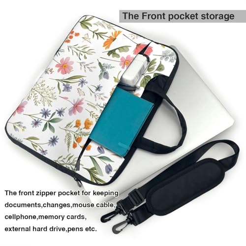 Bolso para portátil Wild Flower 14 pulgadas impermeable miniatura 5
