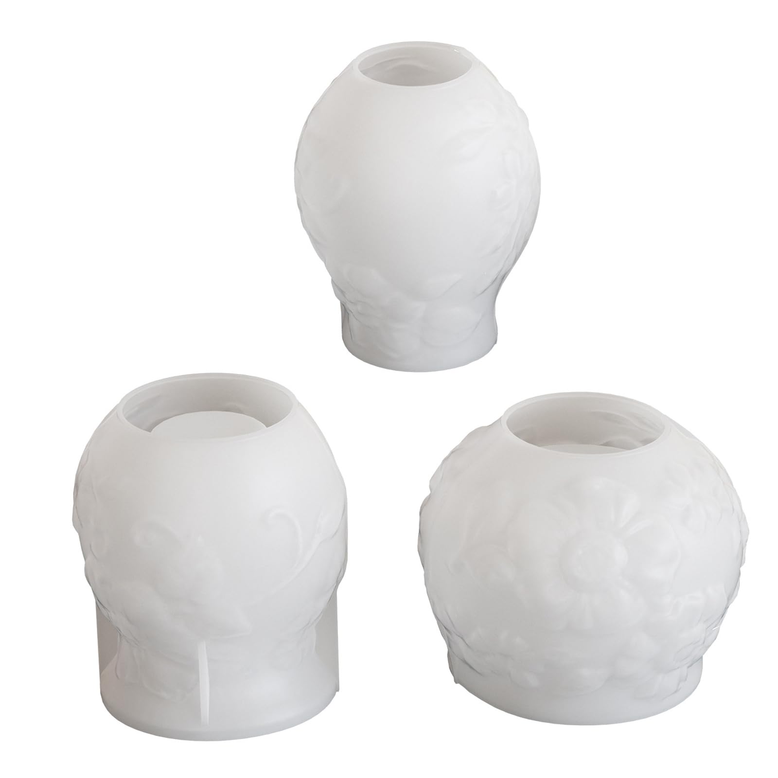NEWFT Handcraft Vine Shaped Sturdy Silicone Mould for Unique Plant Pots Sturdy Cement Plaster Castes Tool Home Decoration