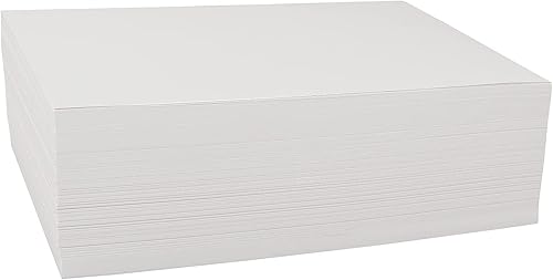 Miniatura 3 de Pacon Papel de dibujo, blanco, peso medio, 50 libras, 6 "x 9", 500 hojas