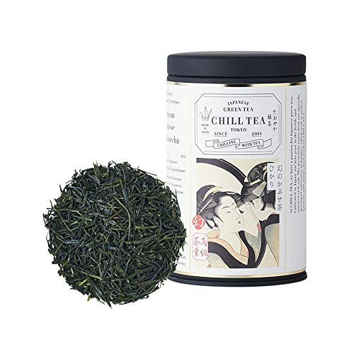 Thé vert rare premium Kabuse cha Hikari feuilles umami CHILL TEA Tokyo
