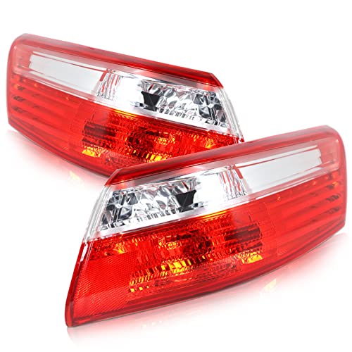 Munirater Pair Of Outter Piece Rear Tail Light Brake Lamp Replacement For 2007 2008 2009 Toyota Camry Driver And Passenger Side #TOP2