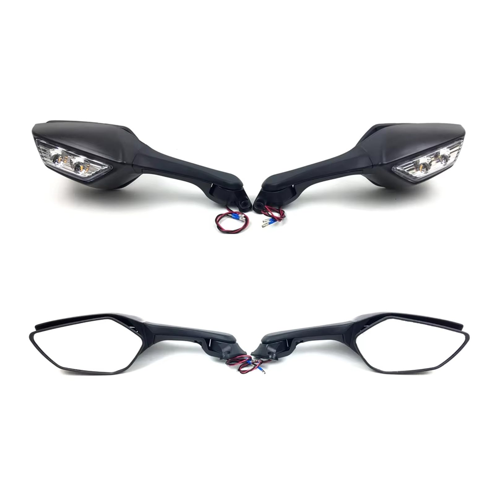 Espejos Motocicleta Para KAWASAKI Para NINJA Para ZX10R Para ZX-10R Para ZX Para 10R 2011 2012 2013 2014 Espejo Motocicleta Señales Luz Giro LED