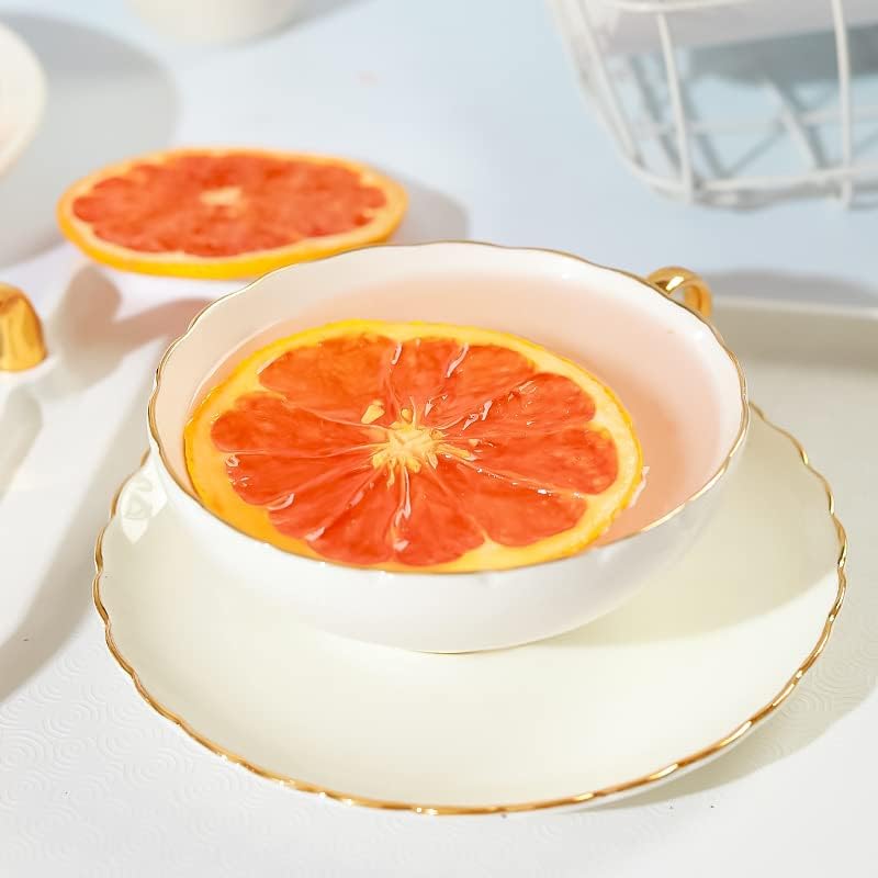 Miniatura 8 de Fruta seca en rodajas pomelo 3.52 oz DIY Snack para helado dulce y agrioté caliente -rodajas de pomelo-té de fruta - Té de fruta