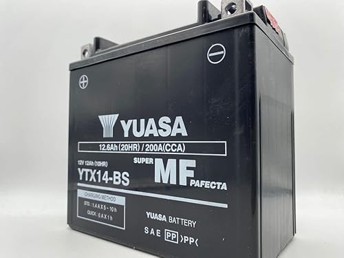 Yuasa battery YTX14-BS | Batteria di ricambio da