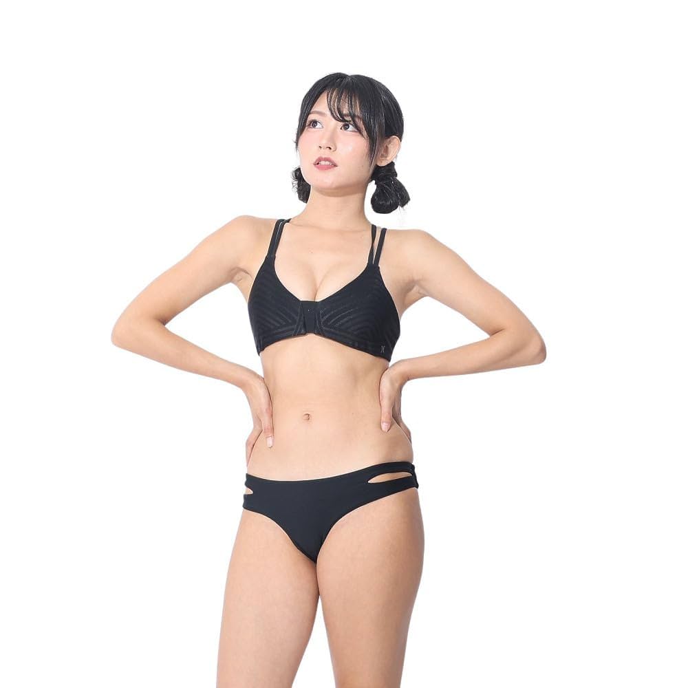 新品タグ付未使用　HURLEY ビキニセットアップ　ブラック　S ハーレー Amazon.co.jp: ハーレー（HURLEY） パッド付き ビキニ セット