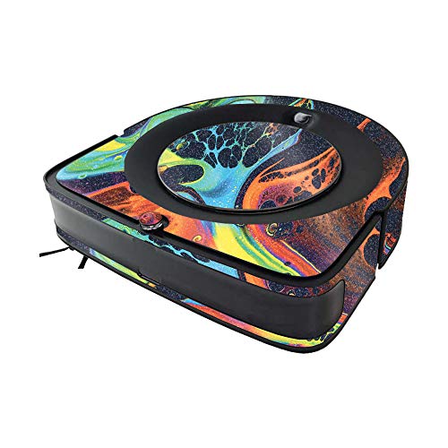 Image of MightySkins Glossy Glitter Skin Compatible with iRobot Roomba s9 Vacuum - Color Splash | High-Gloss Glitter Finish | Easy to Apply and Change Styles | Made in The USA