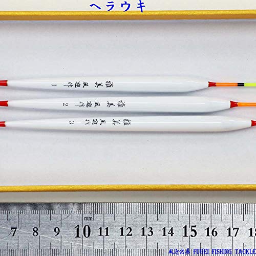 野釣り 底釣り用 ヘラウキ ウキ へら浮き パイプトップ 竹足 全長32/34/36cm 3本セット A13FYmsm30 5枚目