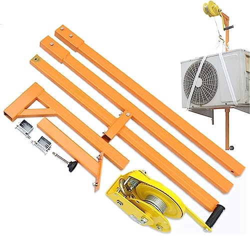 Winche manual resistente para instalación de aire acondicionado