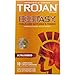 TROJAN Ultra Ribbed Ecstasy Lubricated Condoms, 10 Count of TROJAN Condoms