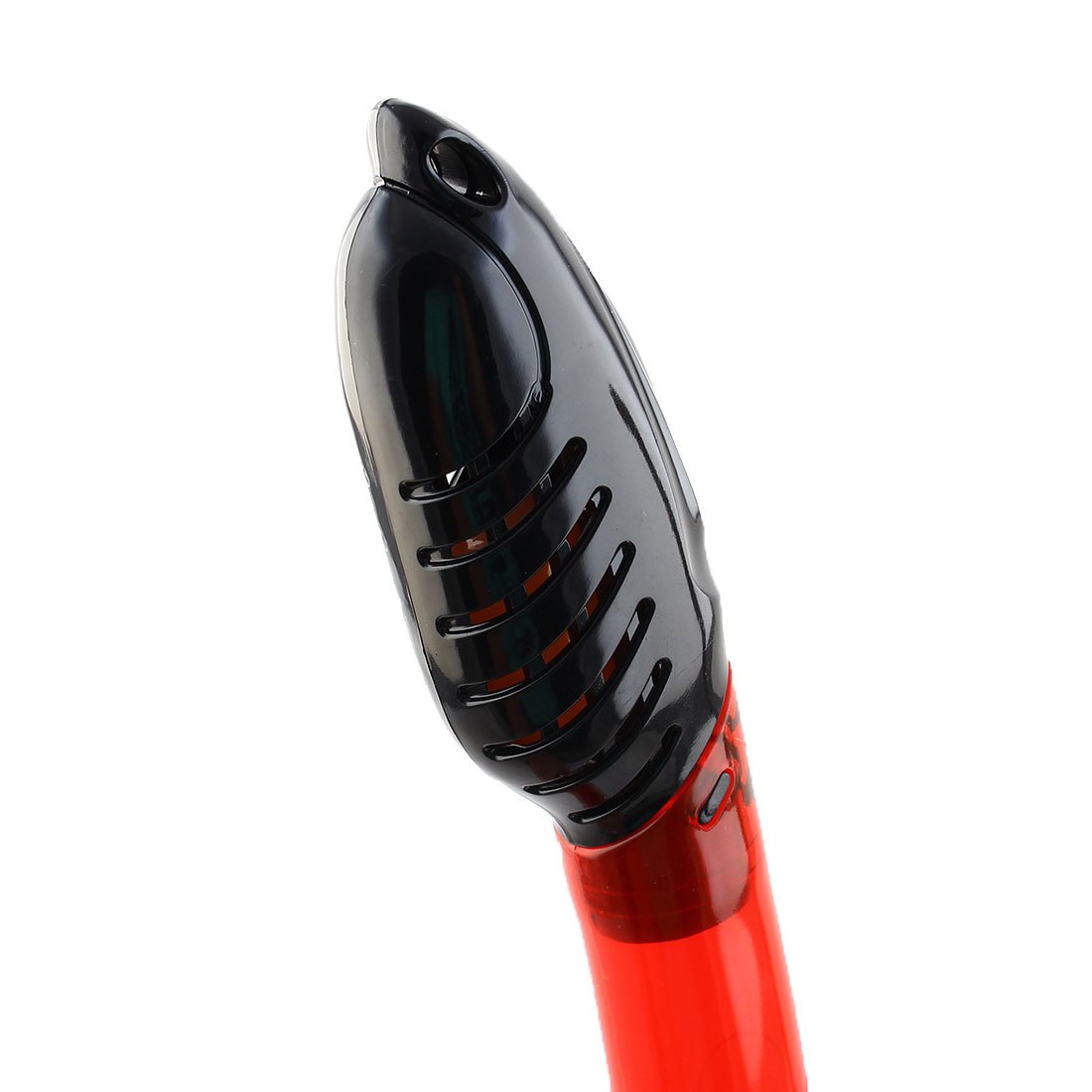 Ruilogod Set de snorkel seco Conjunto de correa ajustable Sin marco de buceo Gafas Gafas Snorkel Tube Rojo