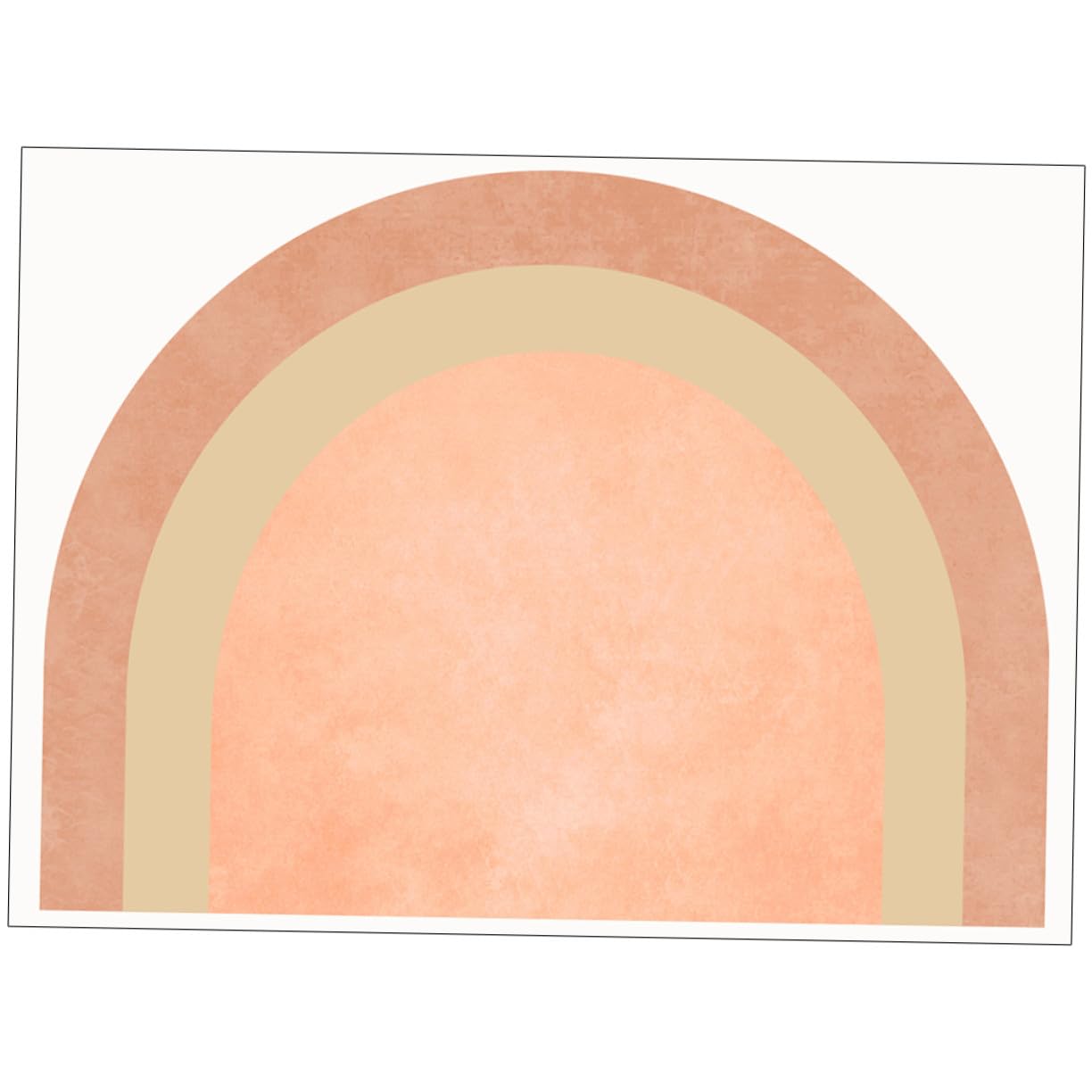 Pegatina de Pared Geométrica Pvc para Decoración Artística
