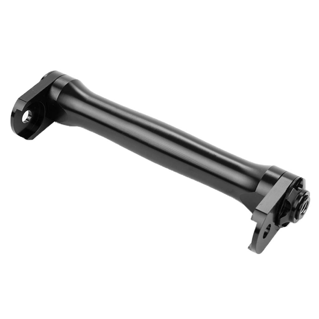 menolana Extension Bar Easy Wheels Aluminum Alloy Easy Wheel Extender Accessories for Brompton - Black