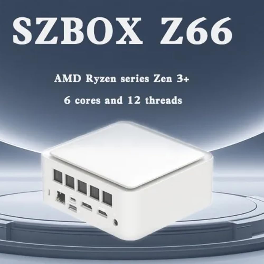 ホワイトミニPC☆Ryzen 5 6600H ベアボーン Win11 Pro ホワイトミニPC☆Ryzen 5 6600H ベアボーン Win11 Pro