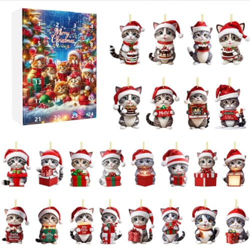 Weihnachtsbaum Anhänger, Hängeanhänger Adventskalender 2025,...