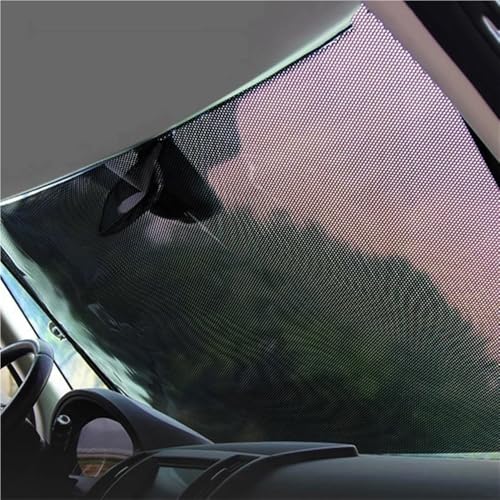 Parasol para coche retráctil soluciona el calor en el salpicadero 5