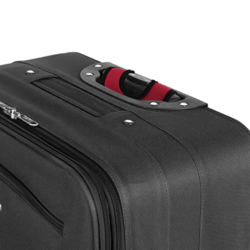 Cosmos 5 Pcs Neoprene Luggage Handle Wrap Soft Grip Handle Cover Luggage Identifier With Hollow Design For Push-Button Handle Trolley Handle And Travel Suitcase Trolley Case (Multi Color) #TOP1