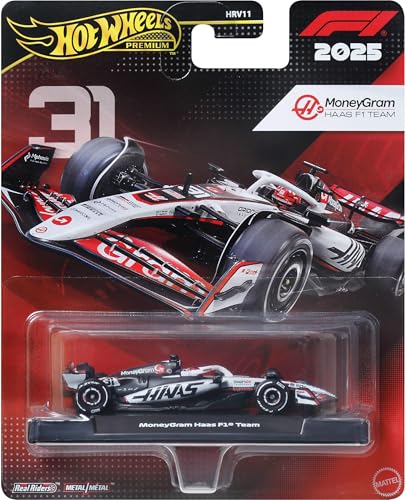 Hot Wheels coche de carrera Fórmula 1 1:64 escala miniatura 6