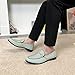 LCQL Men's Party Dacing Shoes Smoking Slippers Velvet Leather Fashion Slipper Casual Slip On Loafers Shoes K18 Green Size 12
