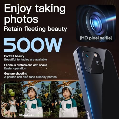 Mini-téléphone 3G Android 9.0 Noir compact avec 2Go RAM et 16Go ROM - 2