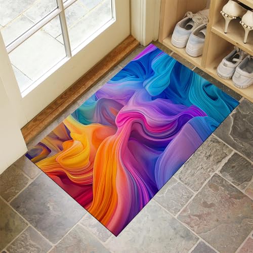 Tapis de sol antidérapant absorbant pour éliminer la boue et l'eau à l'entrée - 2