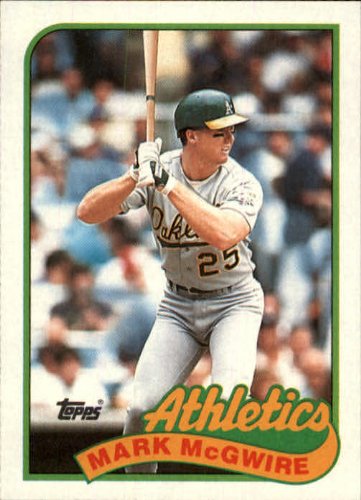 Amazon.com: 1989 Topps Baseball Card #70 Mark McGwire