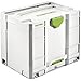 Price comparison product image Festool 200118 SYS-Combi 3 Systainer T-Loc - White, 15.8 x 11.6 x 12.6 inches