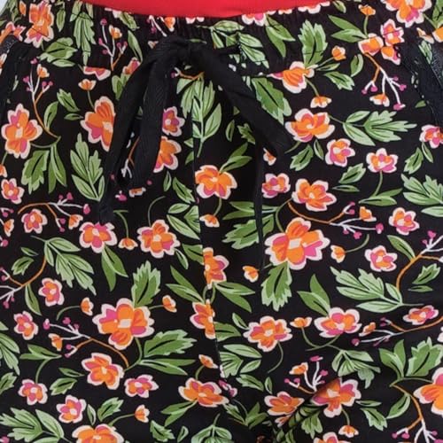 Image of Rupa womens Rupa COLORS Playsure Printed Pyjama for Women Leisurewear, Floral Print Loungewear