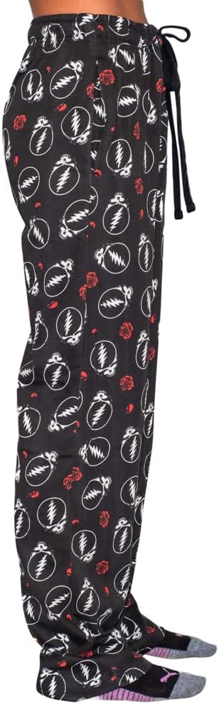 Ripple Junction Grateful Dead Steal Your Face Adult Sleep Lounge Pants - Image 2