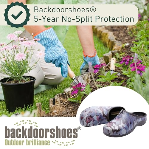 Image of Backdoorshoes Waterproof Premium Garden Clog Shoes for Women with Arch Support