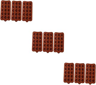 Didiseaon Bolores 9 Peças Molde De Folha De Bordo Fondant Para Moldes De Doces De Formato De Silicone Moldes De Silicone Para Cozimento De Cupcake Moldes De Silicone Para Outono