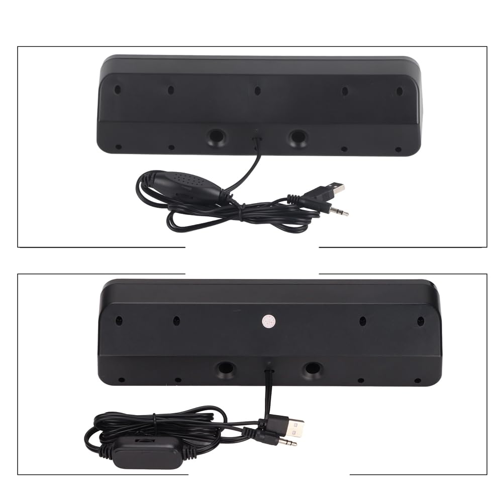 Altoparlante Per Computer Alimentato Tramite USB XZQ-X5 2.0, Altoparlante Di Dimensioni Compatte Con Jack Per - 4