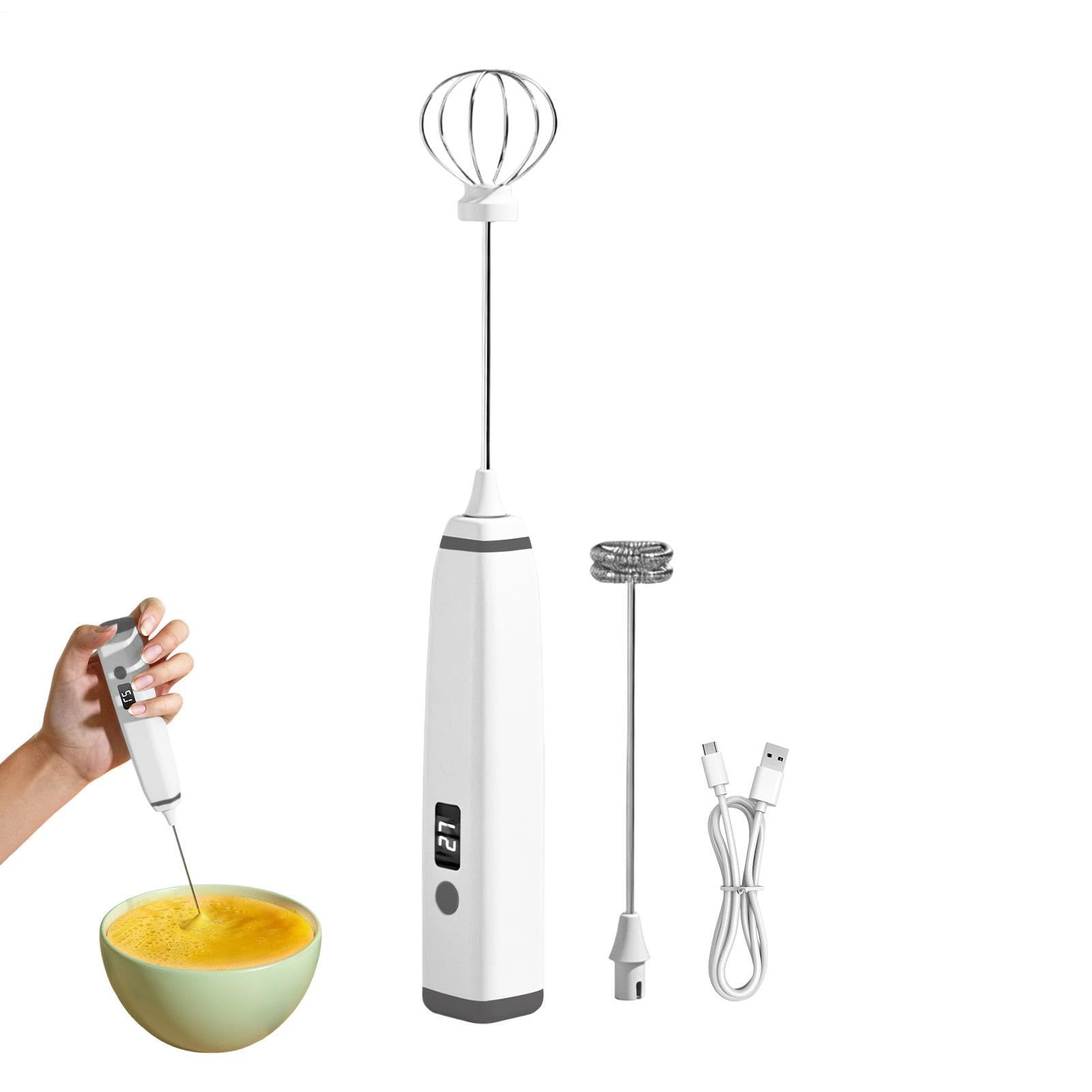 Montalatte Da Caffè 3 Velocità Ricaricabile Senza Fili Elettrico Portatile