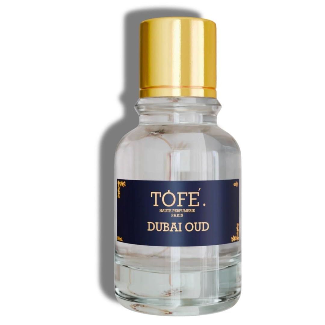 TOFE Dubai Oud Eau De Parfum (EDP) for Men & Women | Long-Lasting Arabic Oud Perfume | 30% Oil Concentration | Premium Oud Wood, Raspberry & Incense Notes | Luxury Unisex Fragrance | 50ML