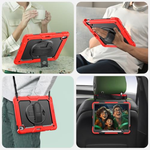 Image of SEYMAC Case for iPad Air 13 Inch M4 /M3 /M2 (2026 /2025 /2024), Red