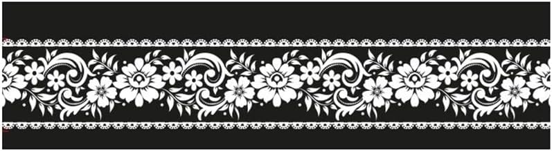 Window Film Stickers DIY Kitchen Bathroom WaistlineWallpaper Border Wall Sticker