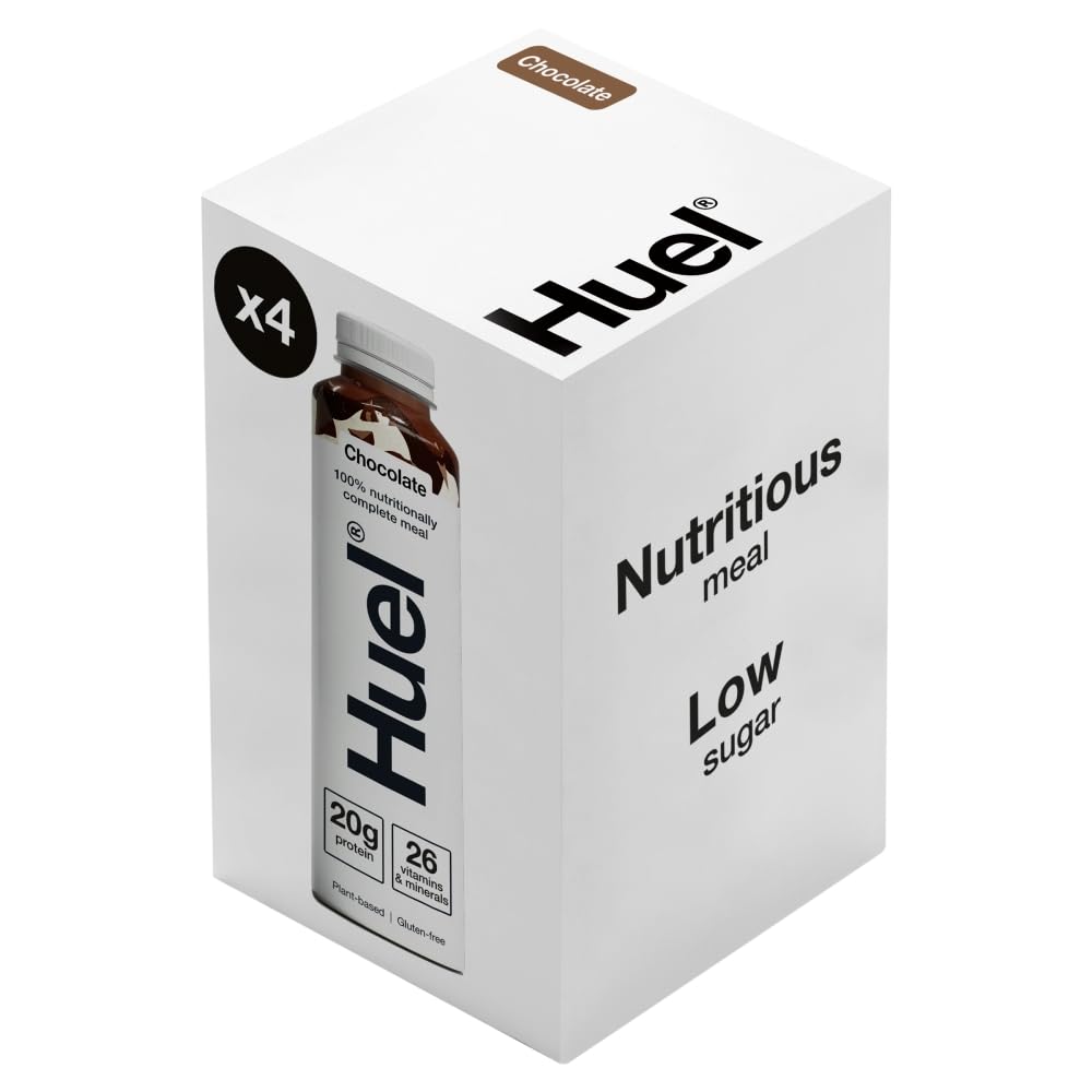 Huel Ready-To-Drink Complete Meal Chocolate - 4 X 500Ml