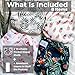 The Hollywood Hotel 4-Pack Cloth Pocket Diapers with 4 Inserts